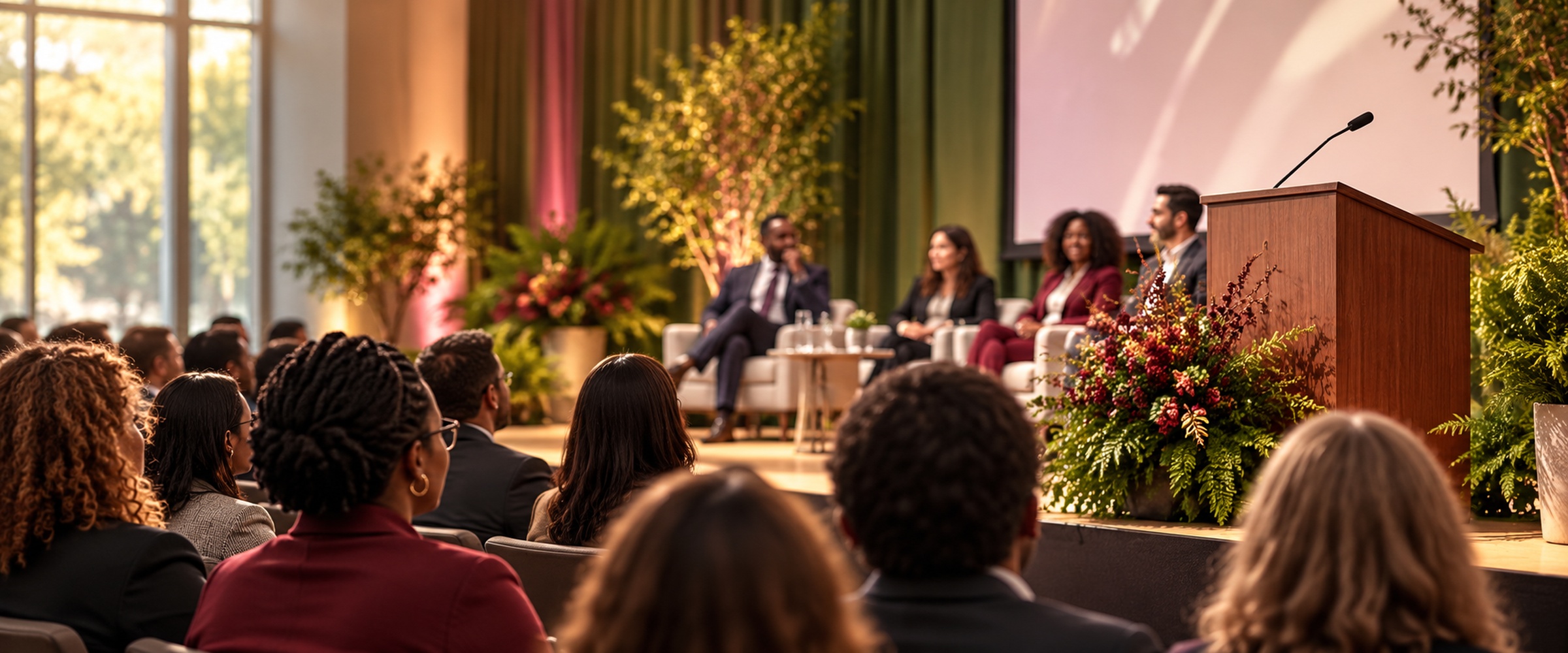 Dr. Alexia Angton speaking or participating in a research and policy briefing